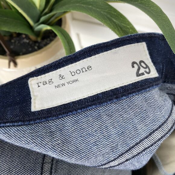 Rag & Bone Jeans Revolve High Rise Skinny Clean Kingsbury Pants Womens Size 29 - Picture 9 of 10